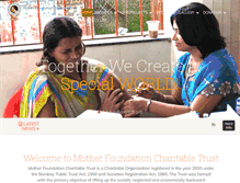 Tablet Screenshot of mothercharitable.org